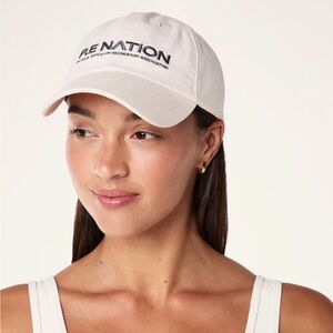 NWT PE Nation Homage Cream Baseball Cap Hat